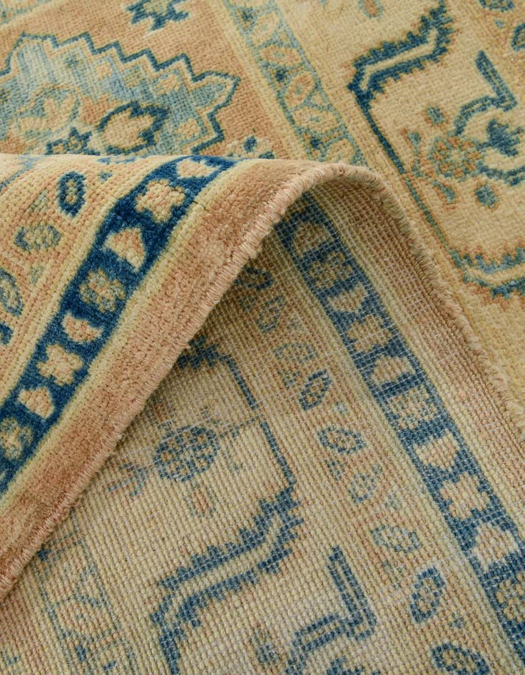 Detail image of  5' x 6' 9  Hand Knotted Oushak Wool Rug