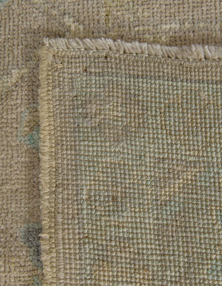 Detail image of 9' 3 x 12' Hand Knotted Oushak Wool Rug