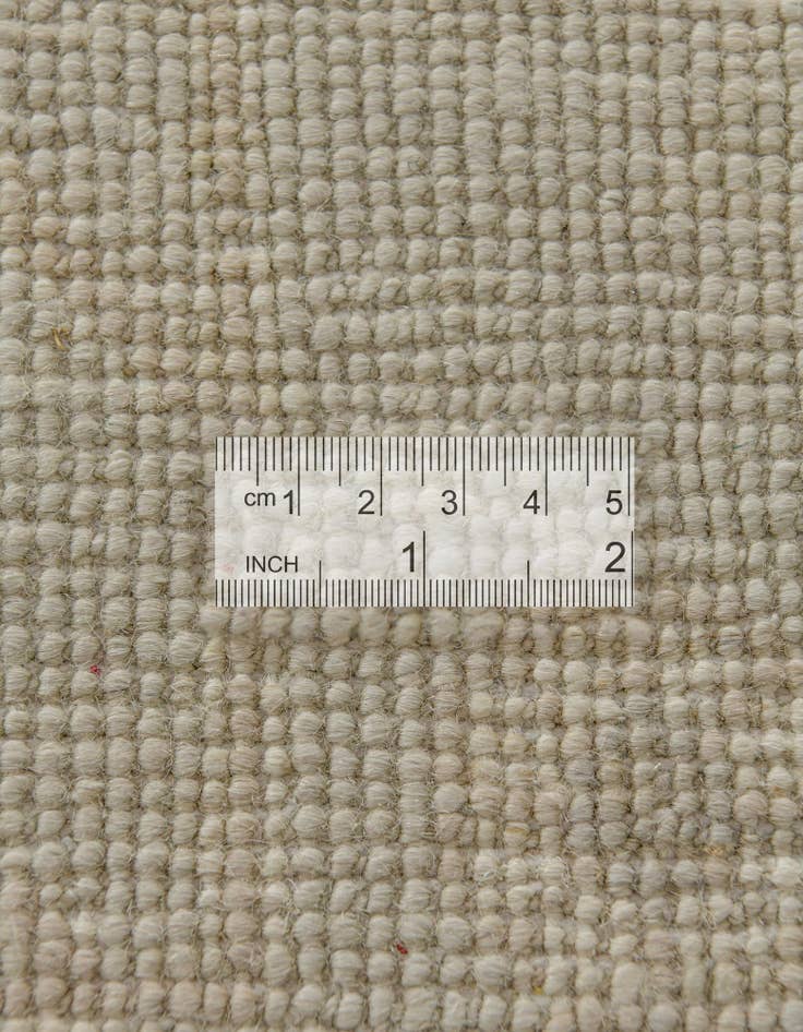 Detail image of 8' 6 x 9' 9 Hand Knotted Oushak Wool Rug