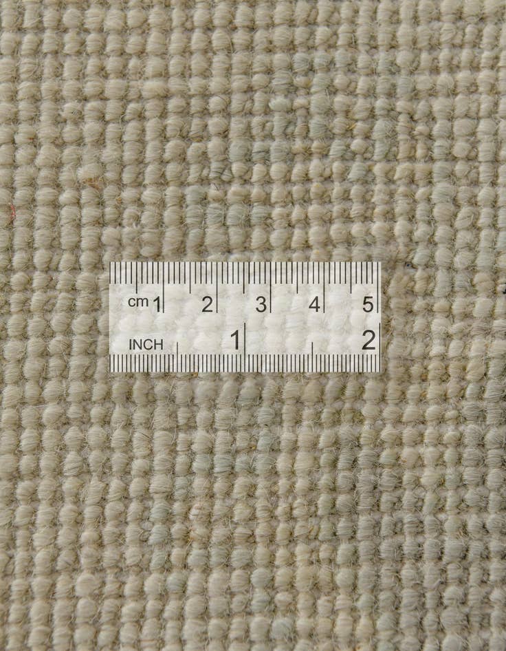 Detail image of 10' 4 x 13' 11 Hand Knotted Oushak Wool Rug