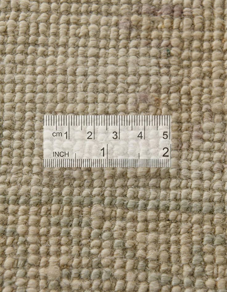 Detail image of 8' 5 x 9' 6 Hand Knotted Oushak Wool Rug