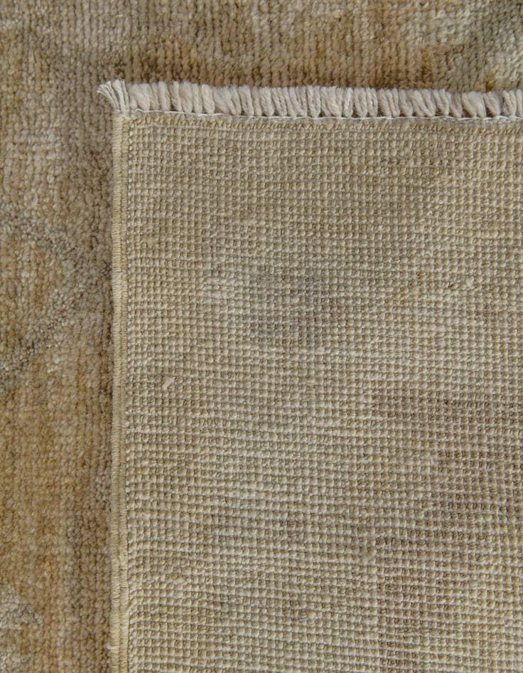 Detail image of 8' 11 x 11' 9 Hand Knotted Oushak Wool Rug