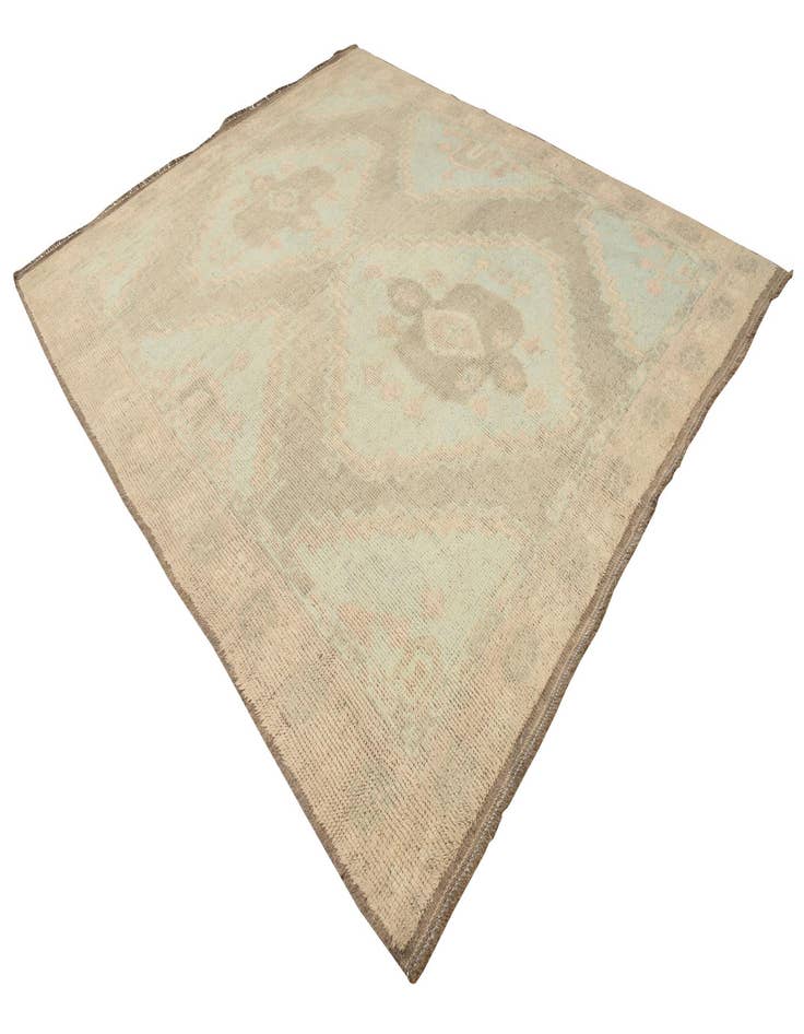 Detail image of  8' 7 x 10' 5  Hand Knotted Oushak Wool Rug