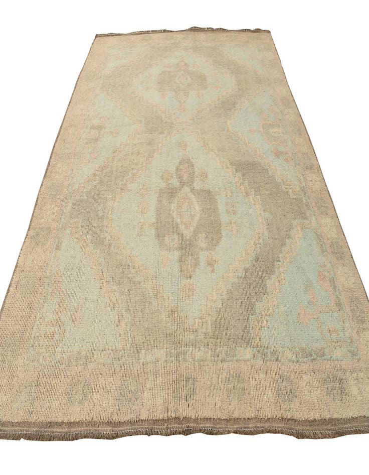 Detail image of  8' 7 x 10' 5  Hand Knotted Oushak Wool Rug