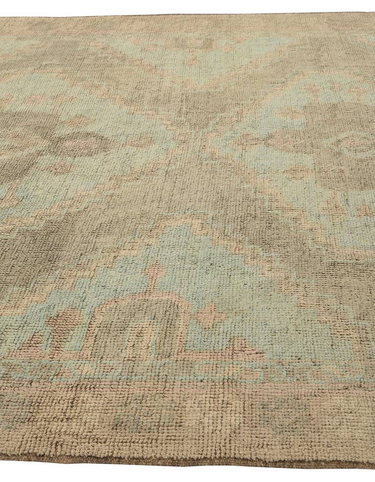 Detail image of  8' 7 x 10' 5  Hand Knotted Oushak Wool Rug