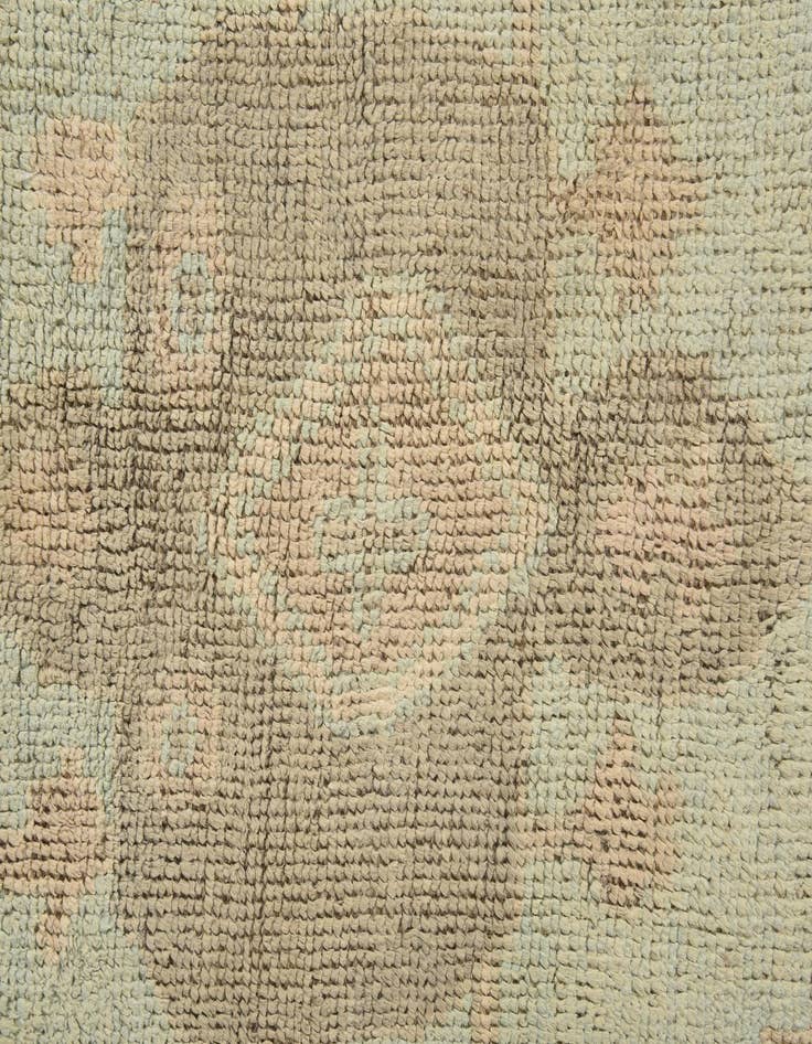 Detail image of  8' 7 x 10' 5  Hand Knotted Oushak Wool Rug