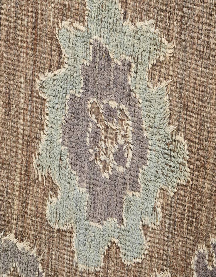 Detail image of  9' 1 x 12' 4  Hand Knotted Oushak Wool Rug
