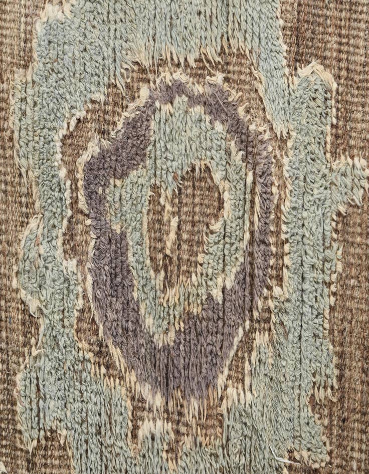 Detail image of  9' 1 x 12' 4  Hand Knotted Oushak Wool Rug