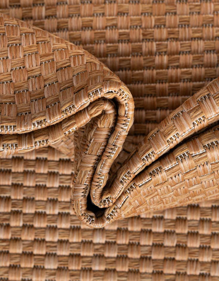 Detail image of 8' x 11' 4 Washable Border Indoor / Outdoor Rug