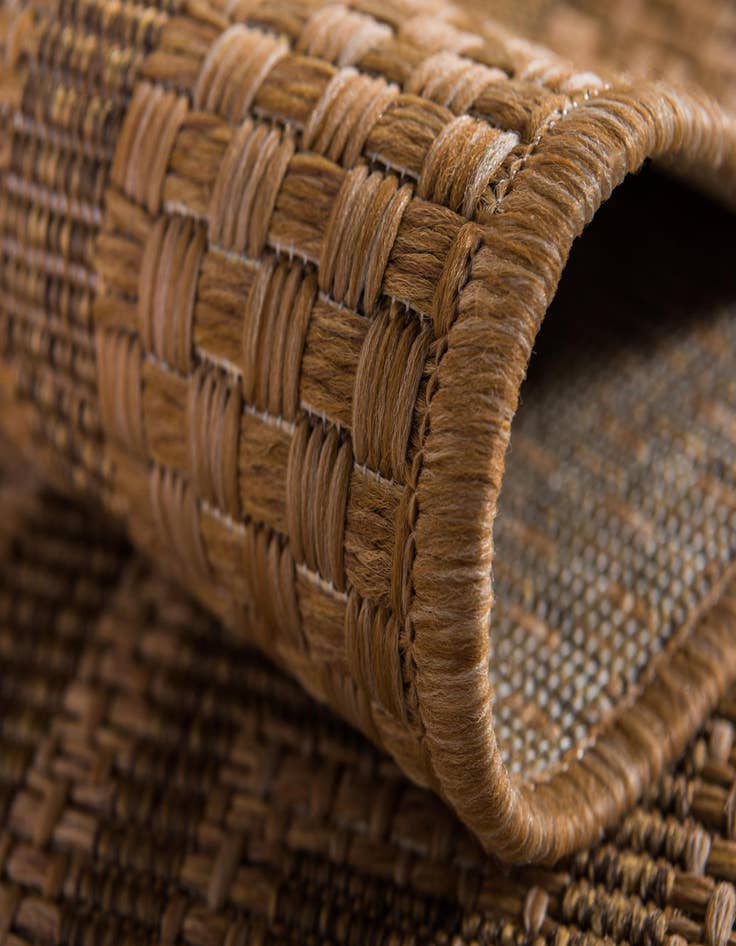 Detail image of  2' 2 x 3'  Washable Border Indoor / Outdoor Rug