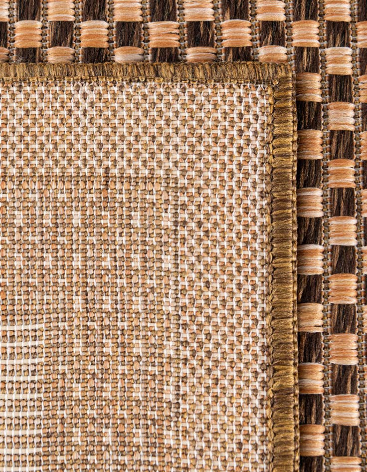 Detail image of  2' 2 x 3'  Washable Border Indoor / Outdoor Rug