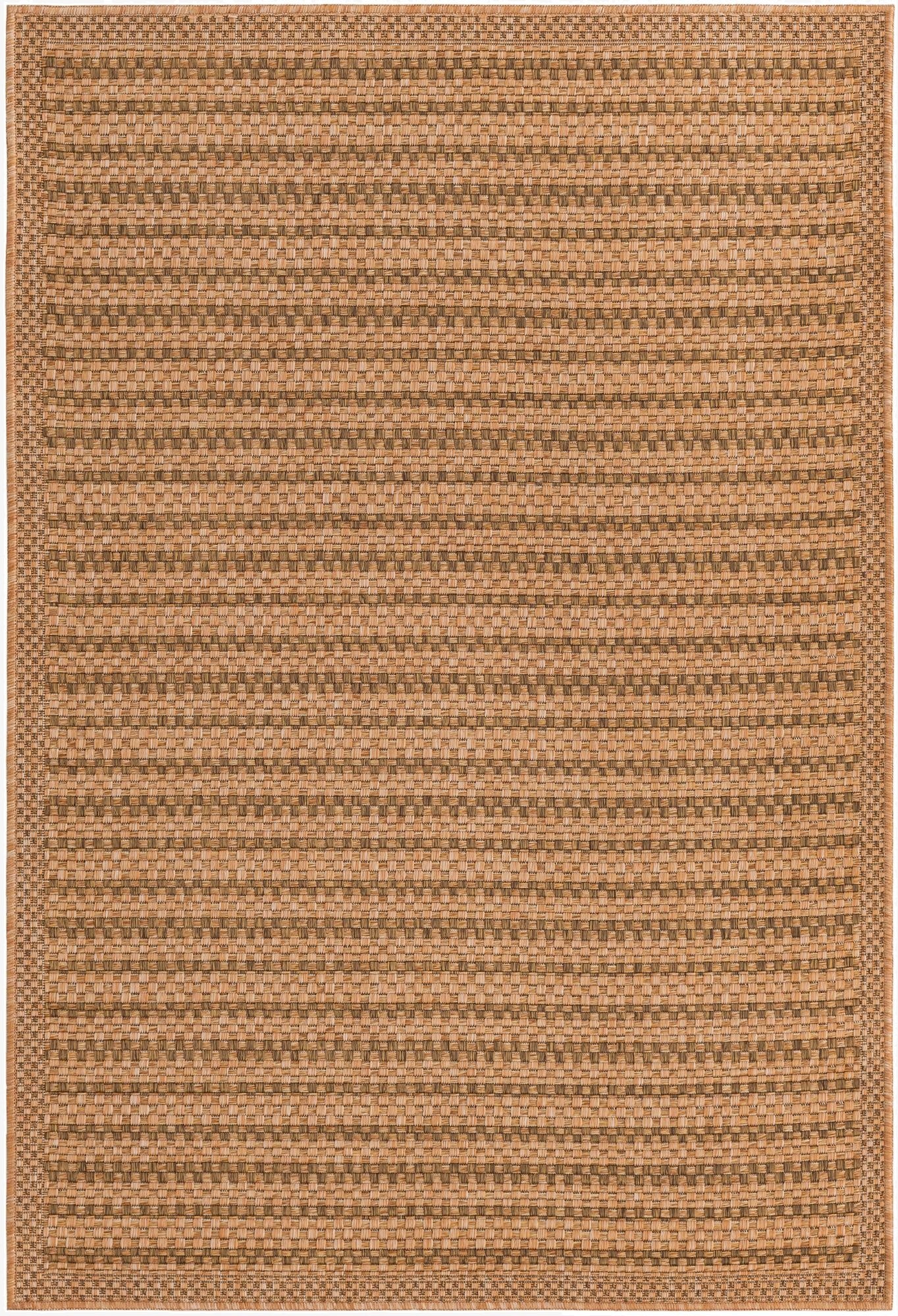  4' x 6'  Washable Border Indoor / Outdoor Rug