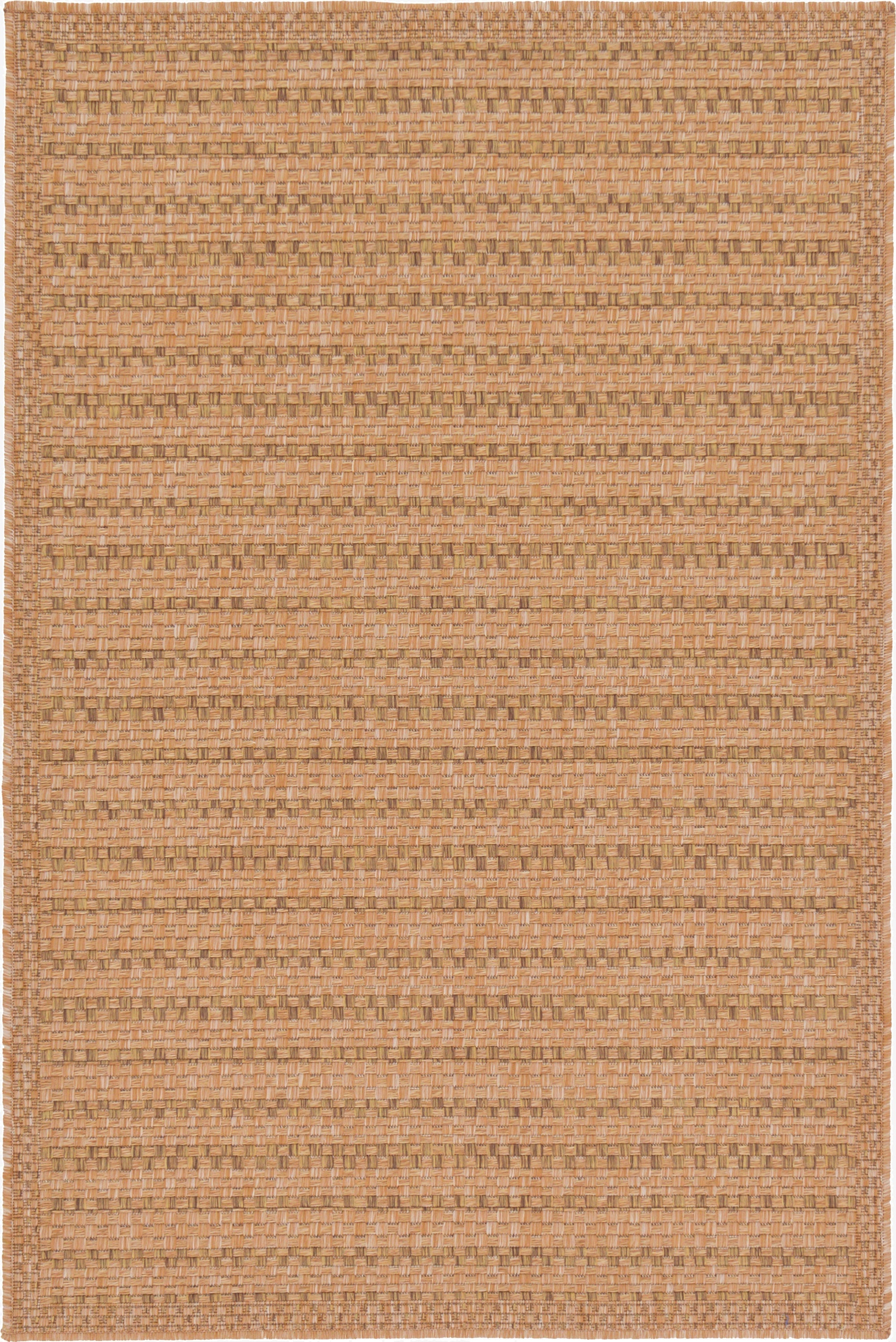  3' 3 x 5'  Washable Border Indoor / Outdoor Rug