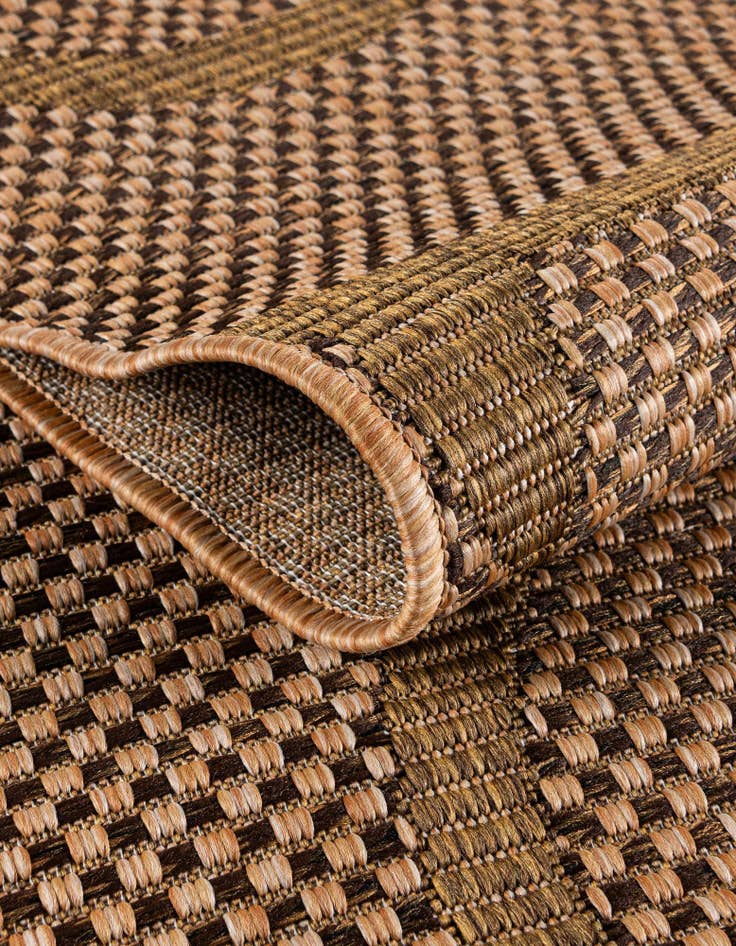 Detail image of  7' x 10'  Washable Botanical Indoor / Outdoor Rug