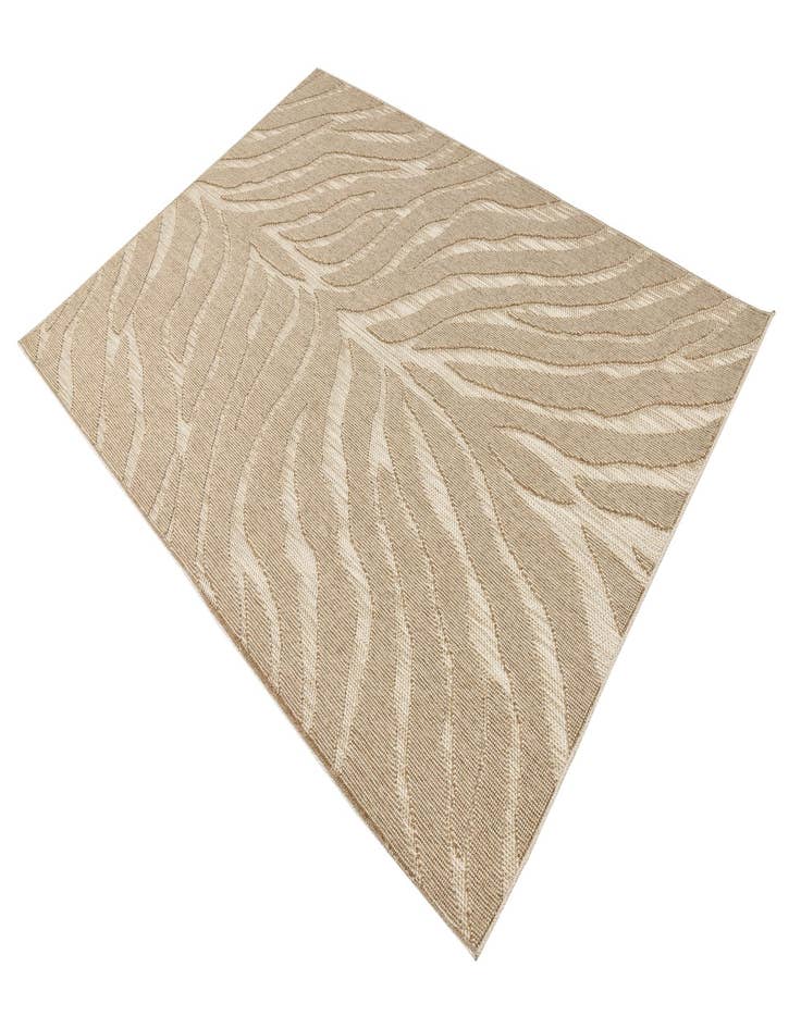 Detail image of  5' 4 x 7' 6  Washable Modern Indoor / Outdoor Rug
