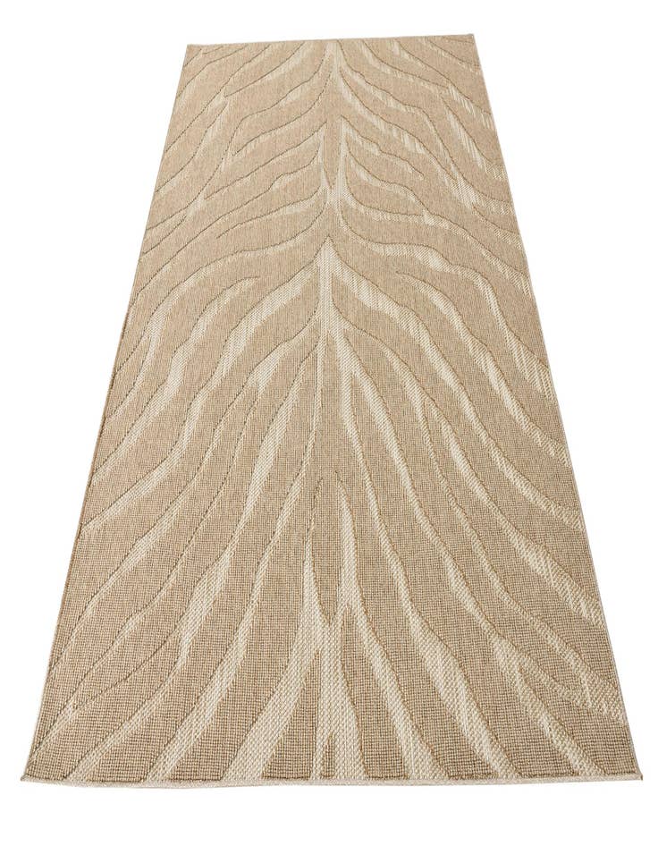 Detail image of  5' 4 x 7' 6  Washable Modern Indoor / Outdoor Rug