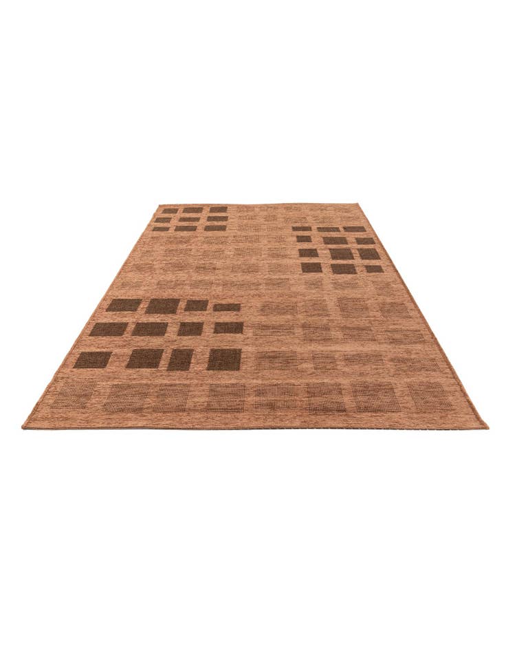 Detail image of 5' 3 x 7' 8 Washable Modern Indoor / Outdoor Rug