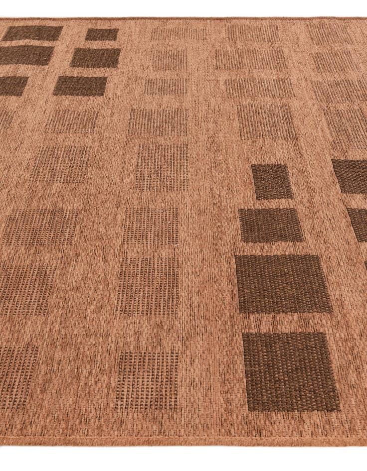 Detail image of 5' 3 x 7' 8 Washable Modern Indoor / Outdoor Rug