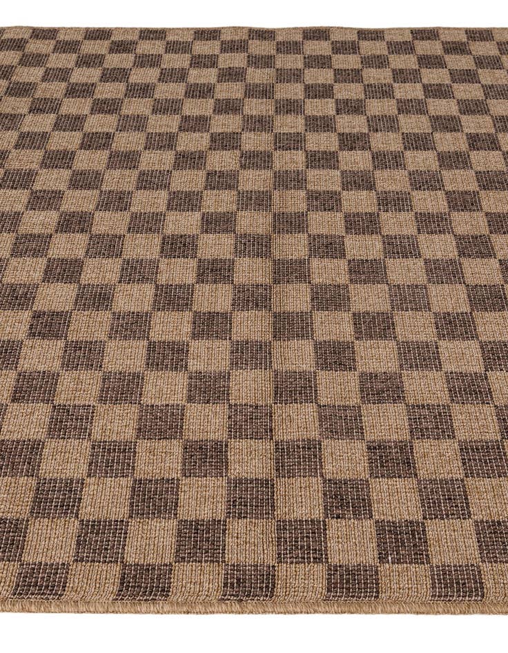 Detail image of 5' 4 x 7' 7 Washable Modern Indoor / Outdoor Rug