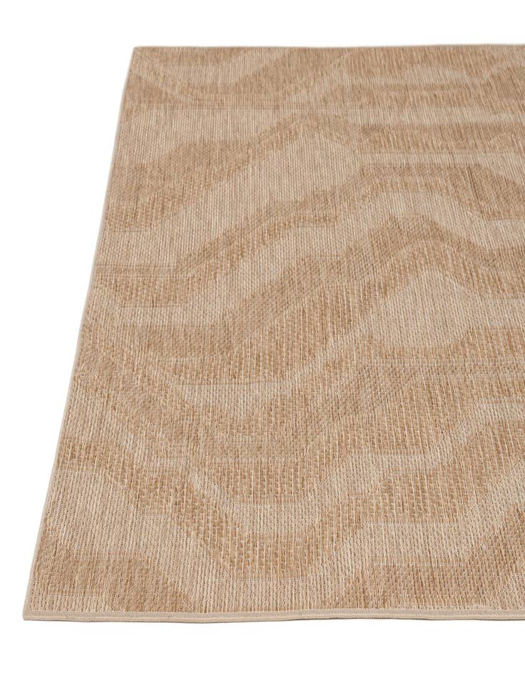 Detail image of  5' x 7' 6  Washable Modern Indoor / Outdoor Rug