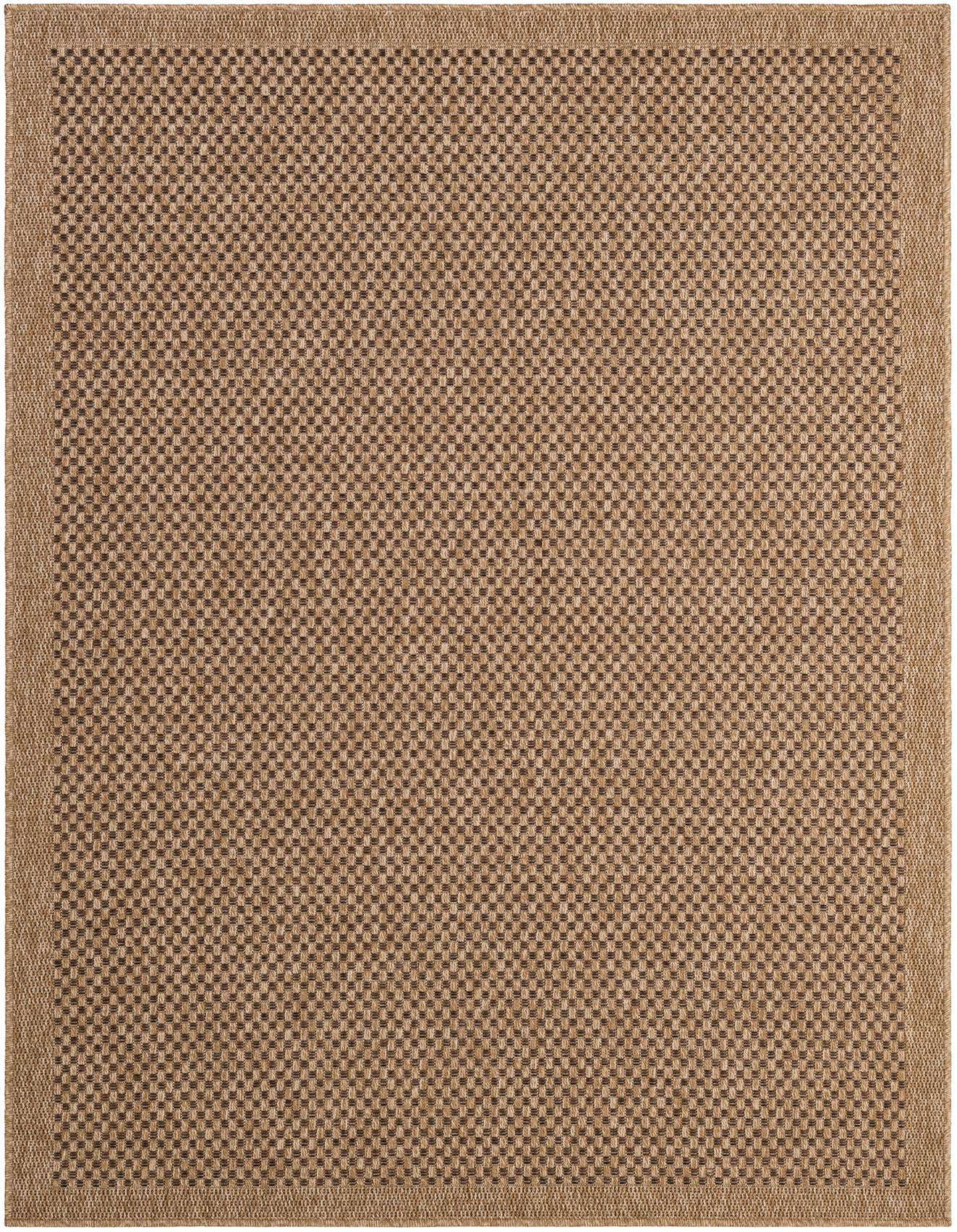 Primary image  4' 10 x 7' 3  Washable Modern Indoor / Outdoor Rug