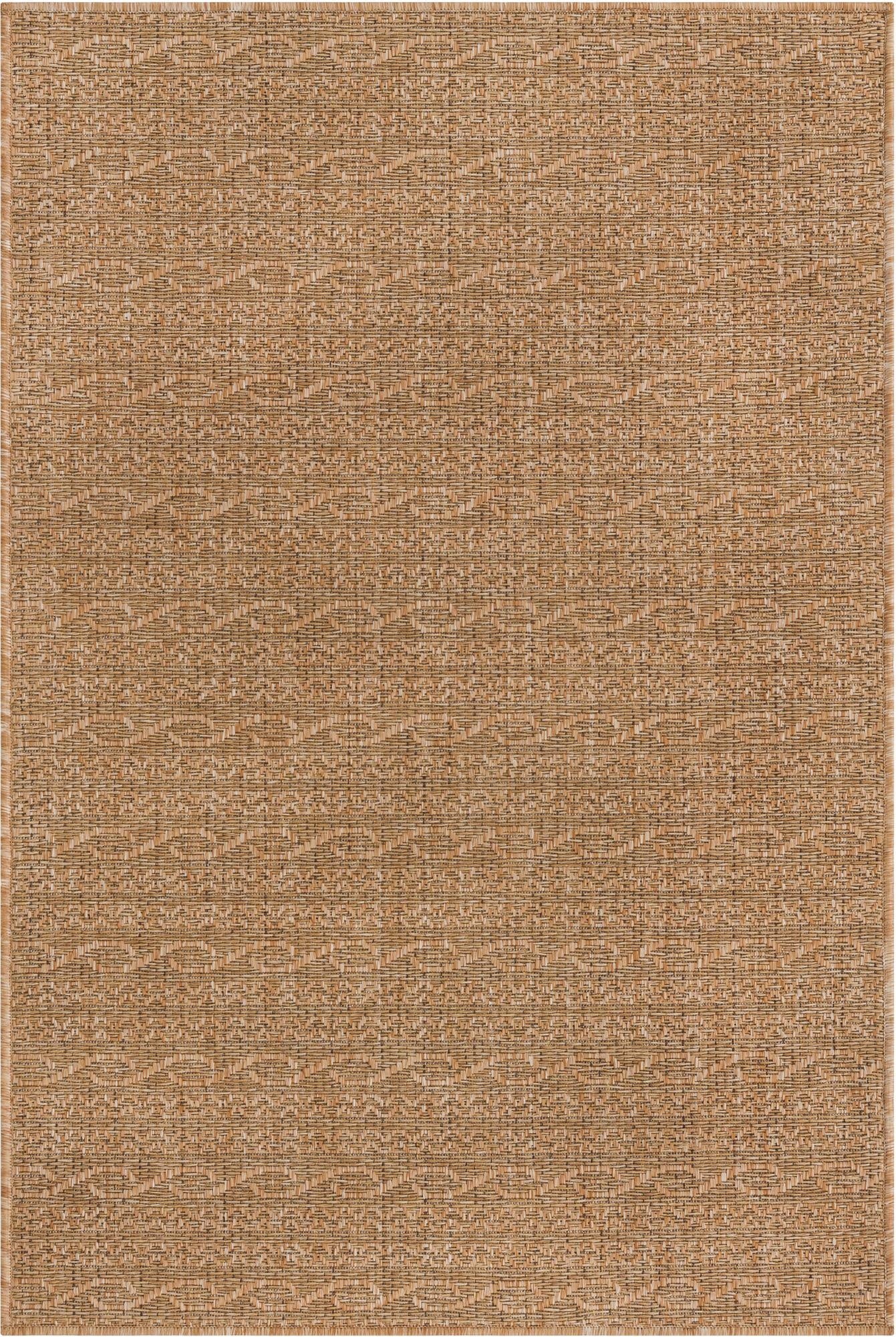  5' 3 x 8'  Washable Modern Indoor / Outdoor Rug
