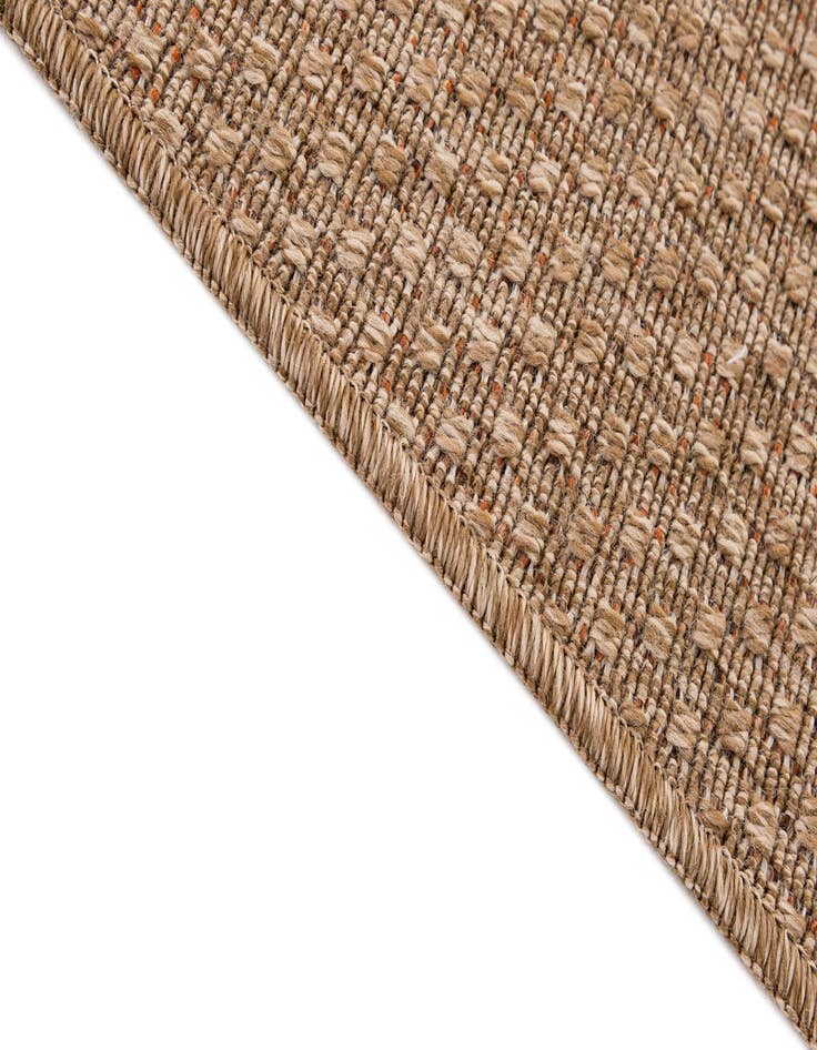 Detail image of  5' 3 x 7' 10  Washable Solid Indoor / Outdoor Rug