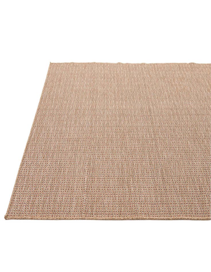 Detail image of  5' 2 x 7' 5  Washable Solid Indoor / Outdoor Rug