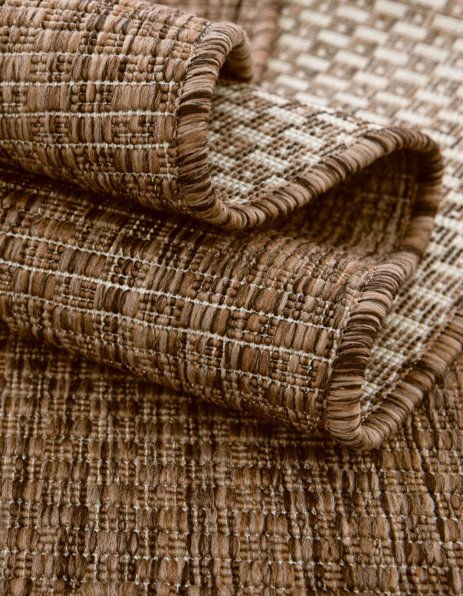 Light Brown 10' x 14' 1 Solid Indoor / Outdoor Rug | Rugs.com