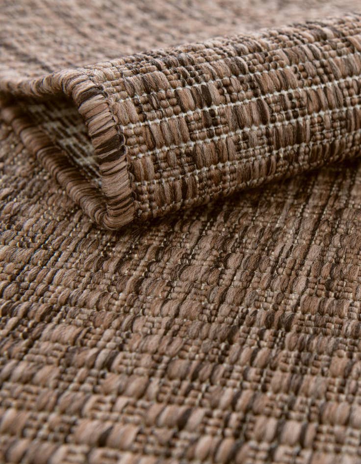 Detail image of  4' x 6'  Washable Solid Indoor / Outdoor Rug