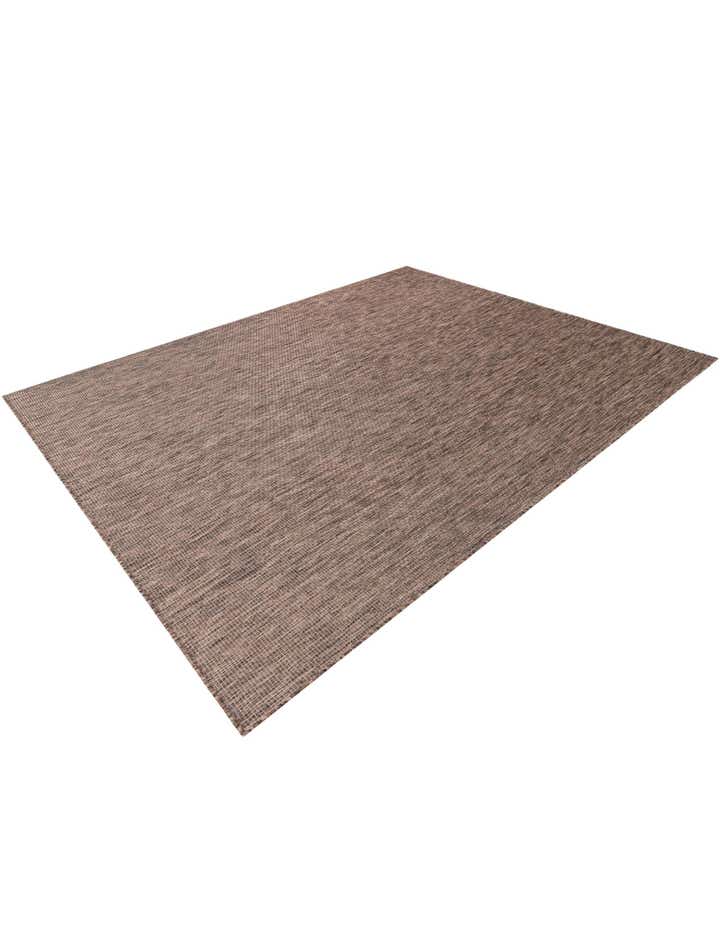 Light Brown 7' 10 x 10' Washable Solid Indoor / Outdoor Rug | Rugs.com