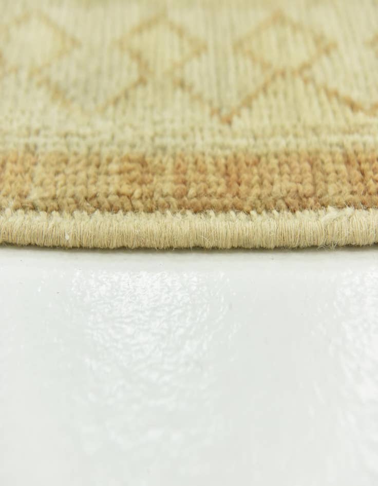 Detail image of  9' 6 x 12' 6  Hand Knotted Peshawar Ziegler Wool Rug