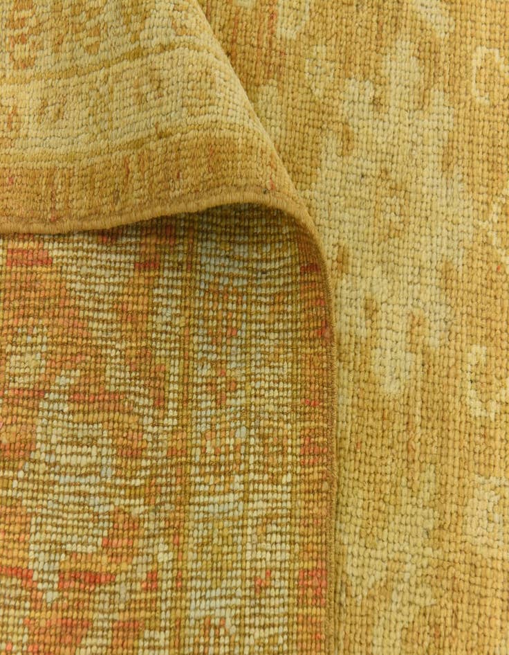 Detail image of  8' 1 x 9' 10  Hand Knotted Peshawar Ziegler Wool Rug