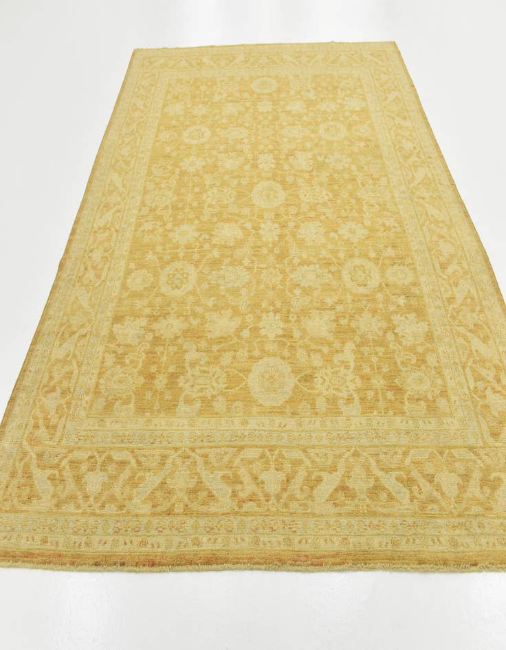 Detail image of  8' 1 x 9' 10  Hand Knotted Peshawar Ziegler Wool Rug