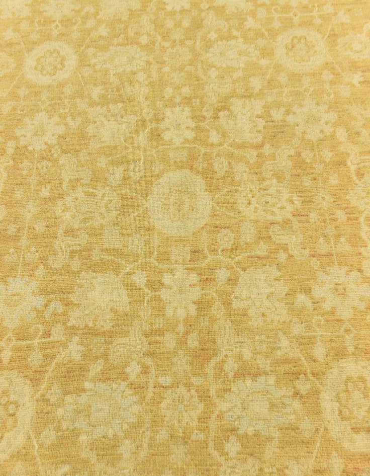 Detail image of  8' 1 x 9' 10  Hand Knotted Peshawar Ziegler Wool Rug