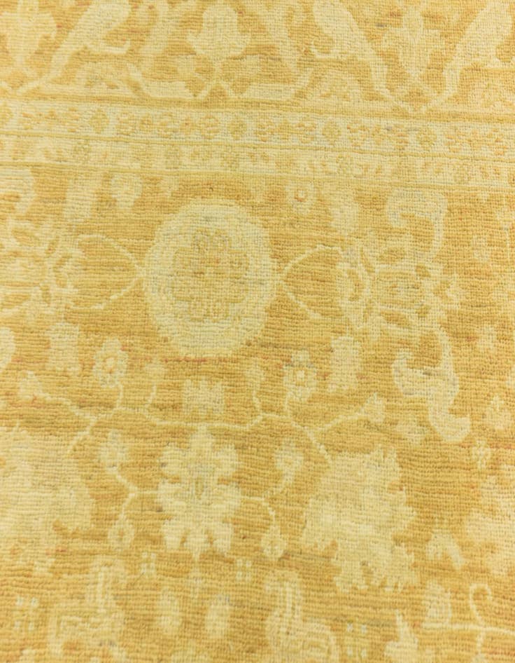 Detail image of  8' 1 x 9' 10  Hand Knotted Peshawar Ziegler Wool Rug