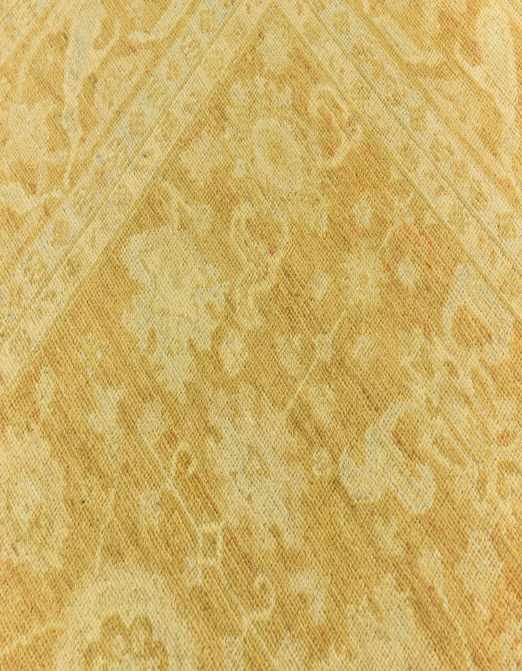 Detail image of  8' 1 x 9' 10  Hand Knotted Peshawar Ziegler Wool Rug