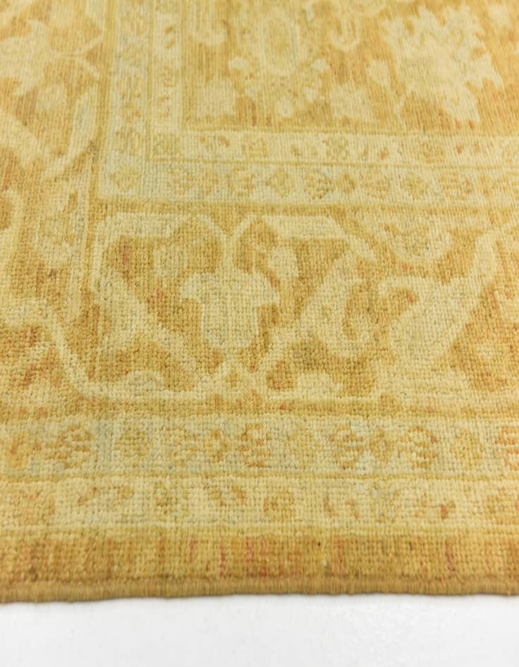 Detail image of  8' 1 x 9' 10  Hand Knotted Peshawar Ziegler Wool Rug