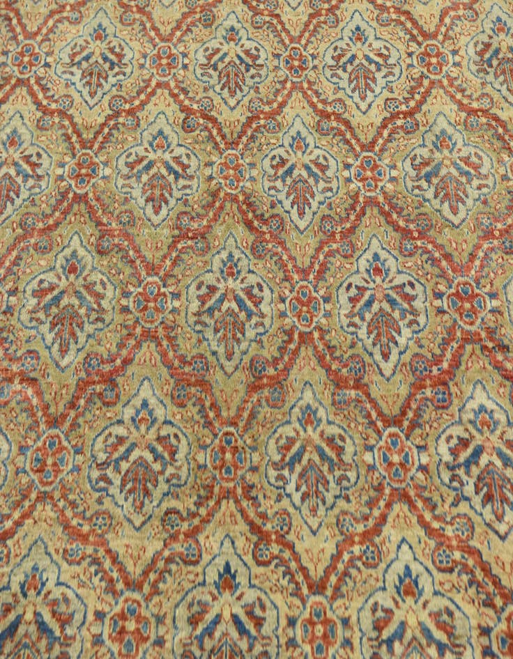 Detail image of  8' 4 x 11' 6  Hand Knotted Peshawar Ziegler Rug