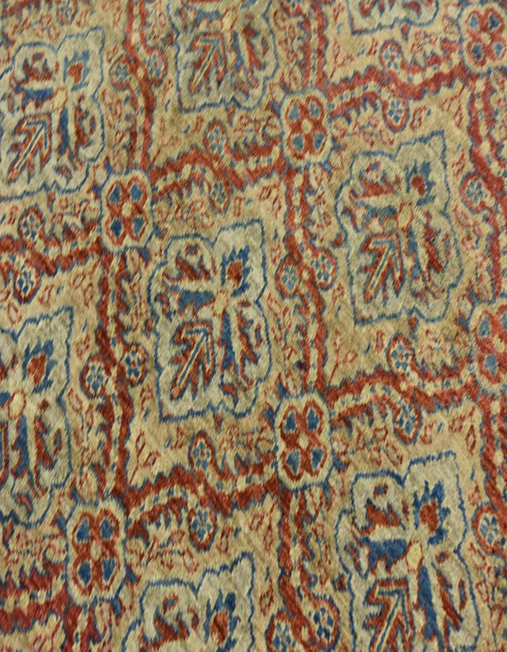 Detail image of  8' 4 x 11' 6  Hand Knotted Peshawar Ziegler Rug