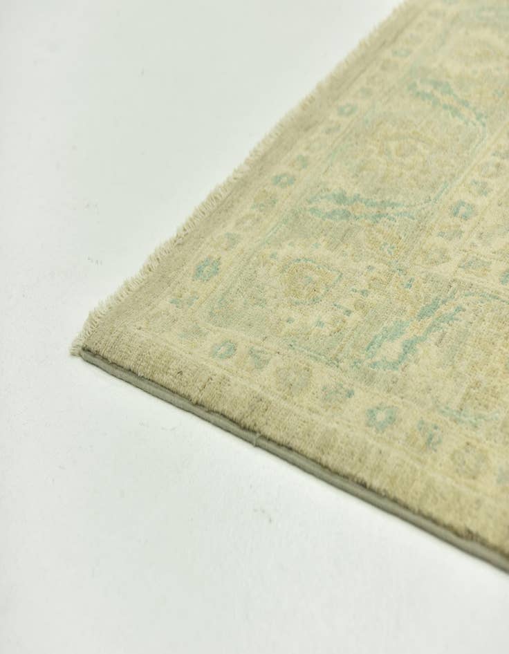 Detail image of  6' x 9' 9  Hand Knotted Peshawar Ziegler Rug