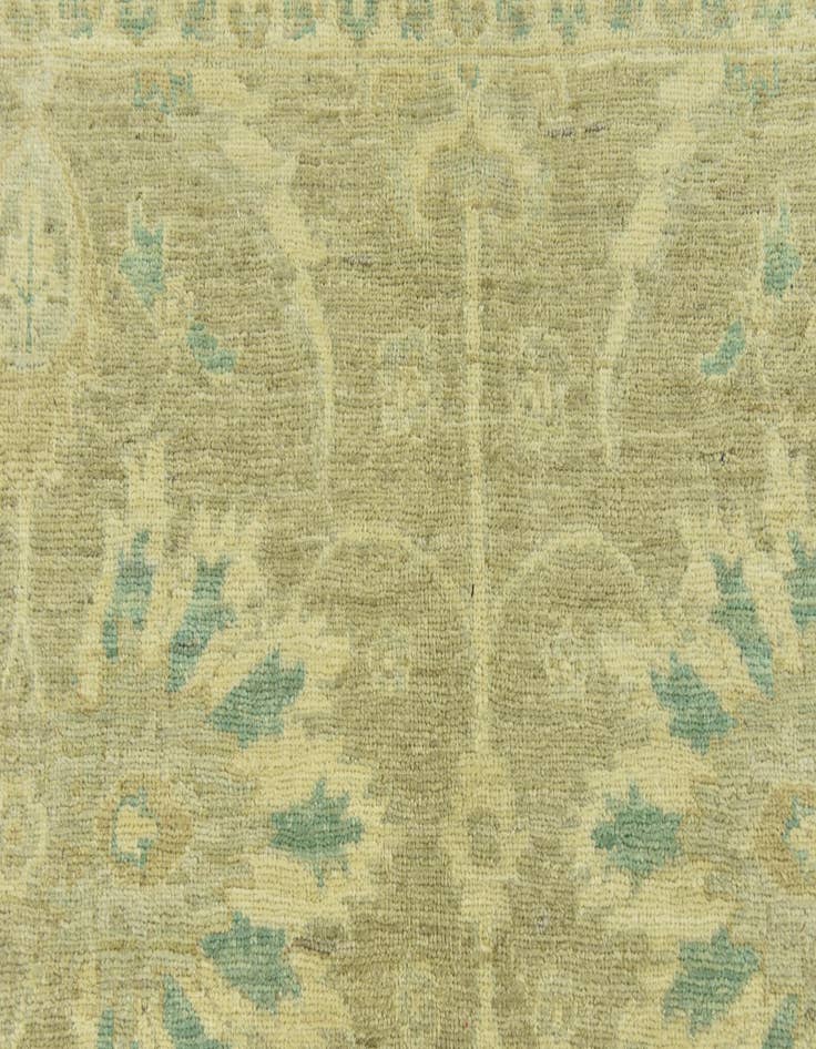 Detail image of  6' x 9' 9  Hand Knotted Peshawar Ziegler Rug