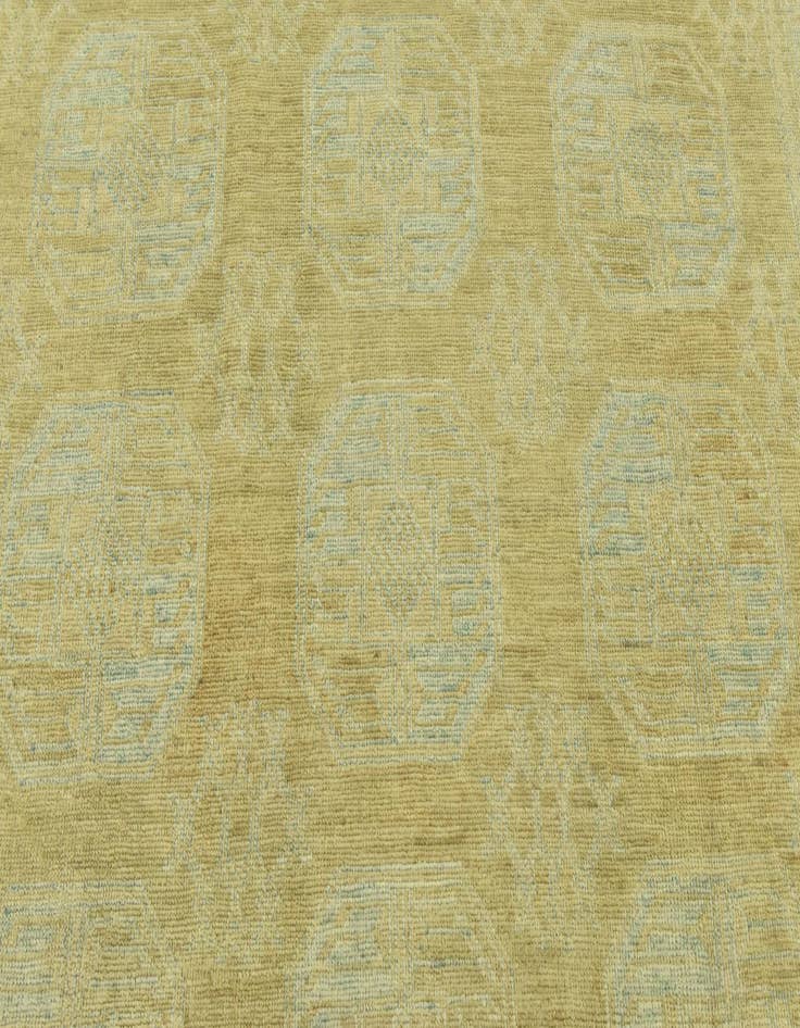 Detail image of  8' 8 x 9' 10  Hand Knotted Peshawar Ziegler Wool Rug