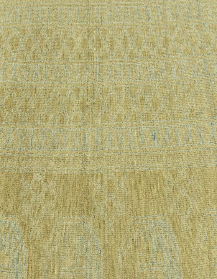 Detail image of  8' 8 x 9' 10  Hand Knotted Peshawar Ziegler Wool Rug