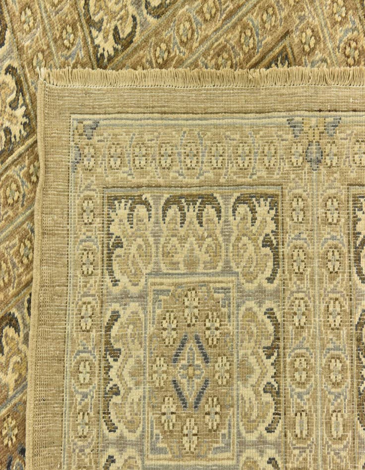 Detail image of  5' 8 x 8'  Hand Knotted Peshawar Ziegler Rug