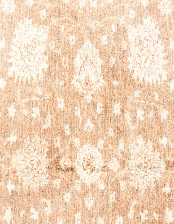 Detail image of  5' 7 x 8' 3  Hand Knotted Peshawar Ziegler Rug