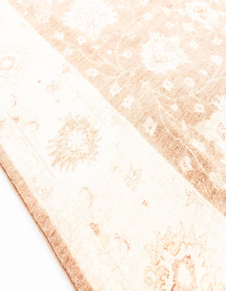 Detail image of  5' 7 x 8' 3  Hand Knotted Peshawar Ziegler Rug