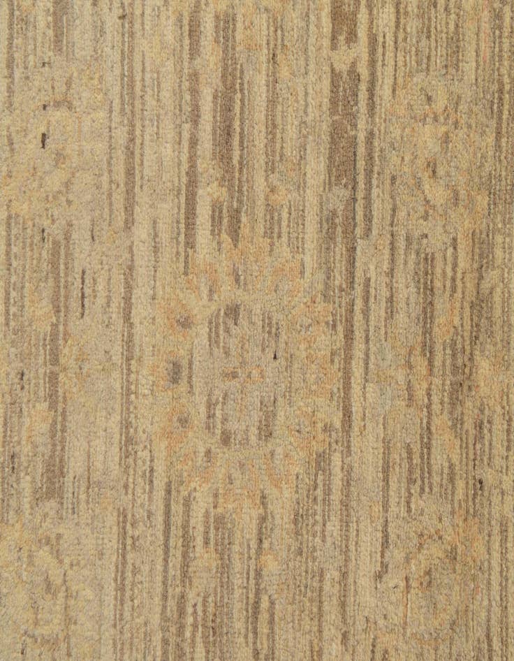 Detail image of  5' 1 x 7'  Hand Knotted Peshawar Ziegler Rug