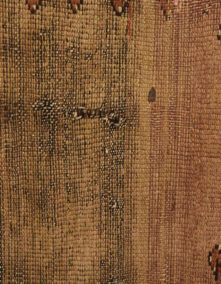 Detail image of  3' 3 x 3' 10  Hand Knotted Shiraz Persian Wool Rug