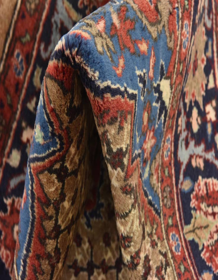 Detail image of  5' 6 x 9' 5  Hand Knotted Songhor Persian Wool Rug